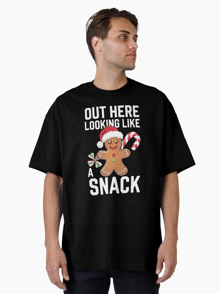 Inappropriate Christmas Oversized T-Shirt