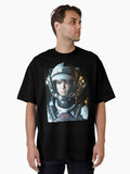Woman in space Oversized T Shirt T Shirt Streetwear Style Futuristic Style