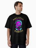 Halloween Halloween Raiders Oversized T-shirt | Trendy Graphic Tee | Casual Unisex T-shirt