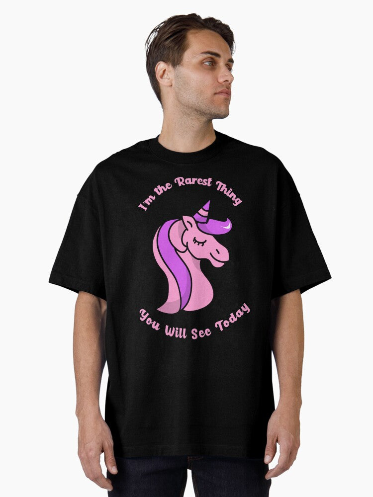 I'm the Rarest Thing Design 2 Oversized T-Shirt