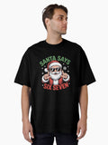 Funny Santa Says Six Seven Meme Christmas Viral Number Xmas Oversized T Shirt T Shirt Viral US Style Top Rated Design