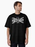 Stop The Beats not Stop The Boats Black and White flag Oversized T Shirt T Shirt Best Seller Look High CTR Pick