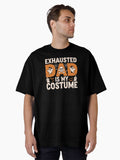 This Is My Exhausted Dad Costume Halloween Funny For Daddy of Boy Girl Oversized T Shirt T Shirt | Best Seller Look |...
