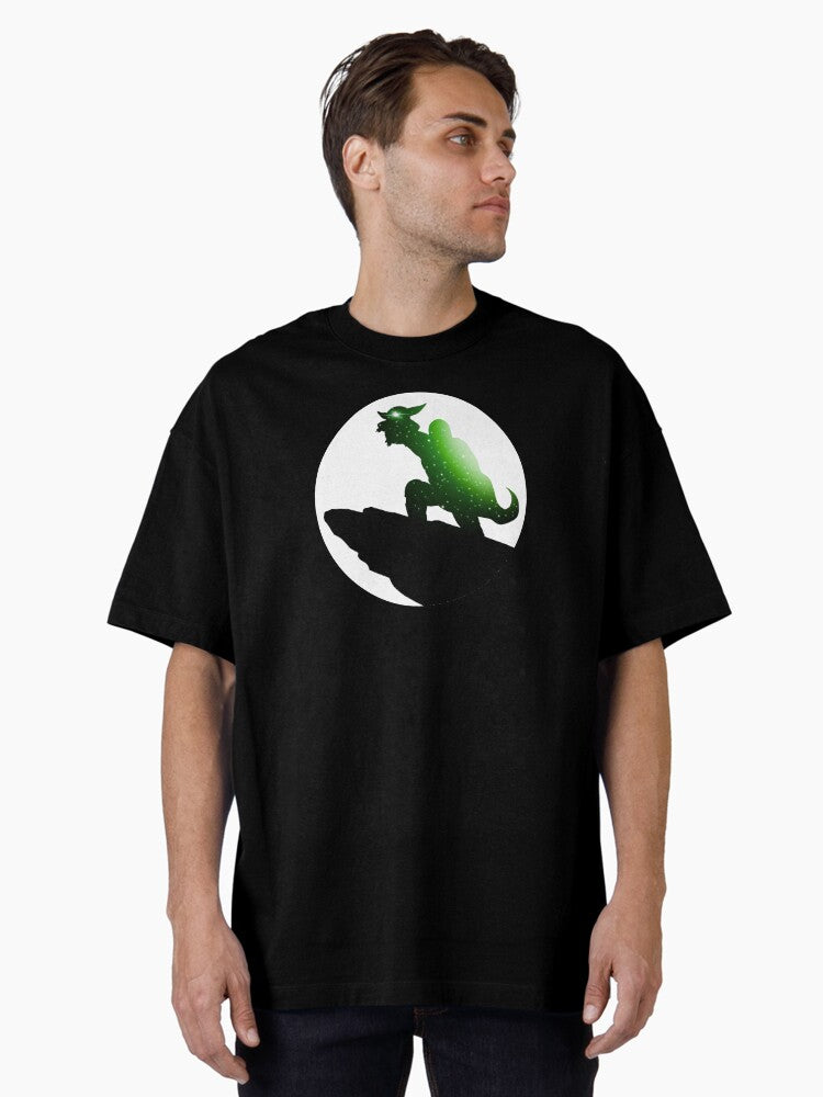 Knob (Green) Oversized T-Shirt