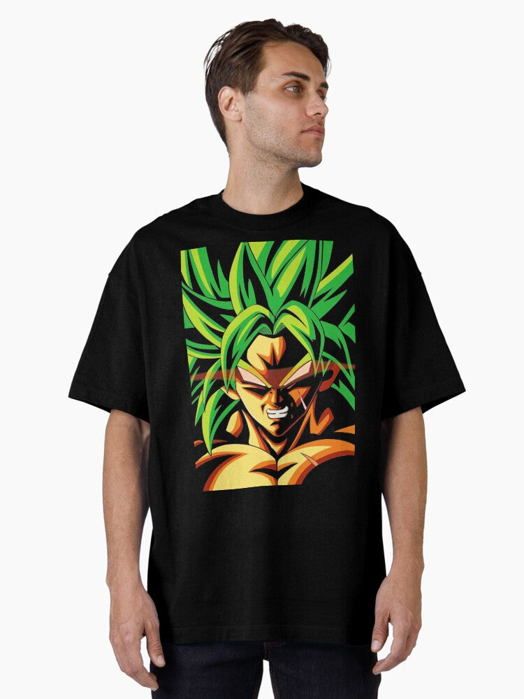 Broly The Lengendary Saiyan 2 Oversized T Shirt T Shirt Aesthetic Fit Fan Favorite