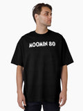 Moomin 80th Anniversary 1945-2025 White Text Logo Oversized T-Shirt | Premium Unisex T-Shirt, Trending Graphic Tee