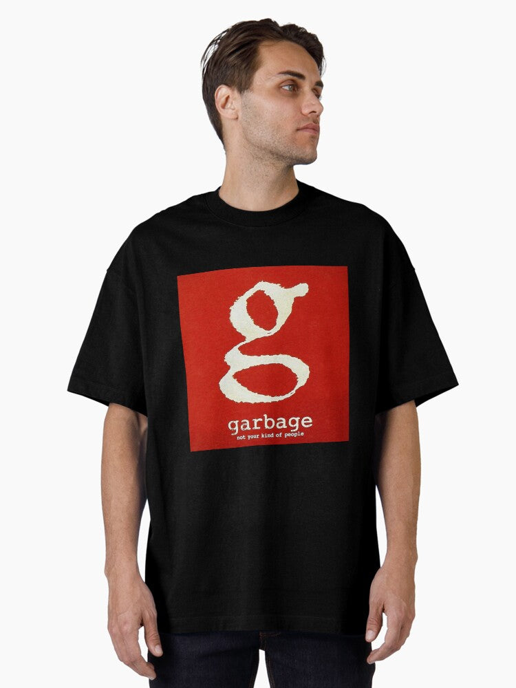 logo sampah garbage the album tour 2026 Grb Oversized T-Shirt | Premium Unisex T-Shirt, Trending Graphic Tee
