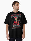 Cardi B All I Want For Christmas Is Shmoney Oversized T-Shirt