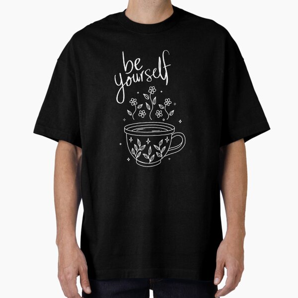 "be yourself" Oversized T-Shirt by Stolperkiste