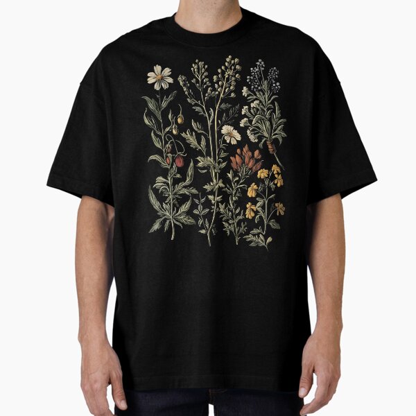 Dark Academia Witch Herbs Oversized T-Shirt for Sale by Enyr