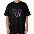 Silueta Kuromi Oversized T-Shirt for Sale by vale25ob