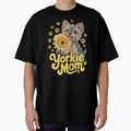 Sunflower Yorkie Mom Dog Lover Oversized T-Shirt for Sale by Ikwalima