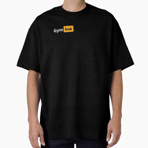 GYM HUB Oversized T-Shirt by Aganar23