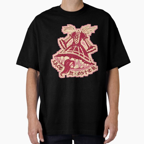 Lace Monster - Red Oversized T-Shirt for Sale by cantoyanikr