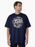 Vbchrxamtwsck Oversized T-shirt | Trendy Graphic Tee | Casual Unisex T-shirt