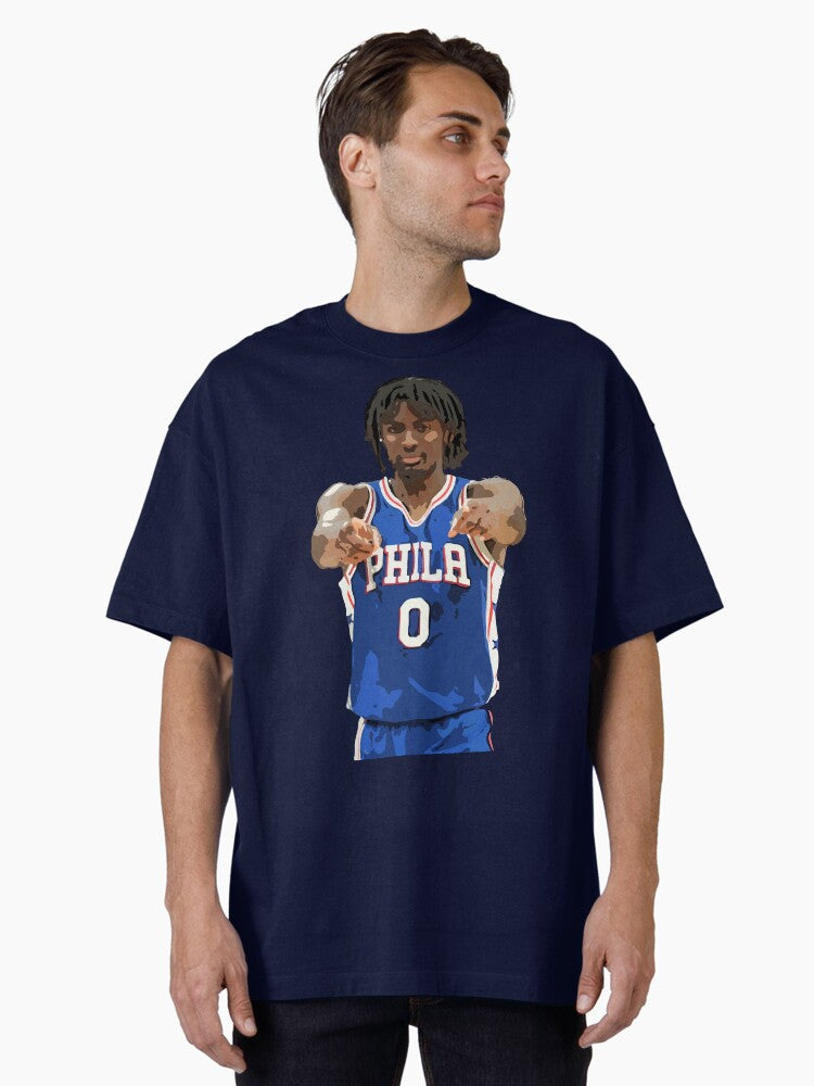 Tyrese Maxey Oversized T Shirt T Shirt Trending US Gift Ready