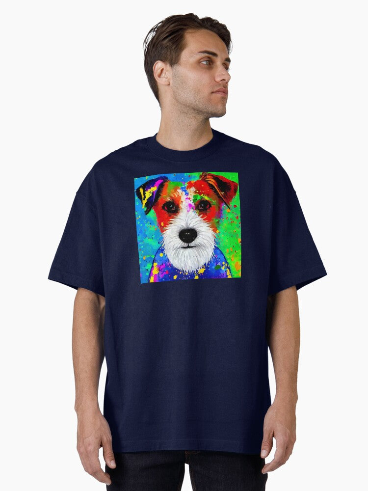 Parson Russell Terrier 7 Oversized T Shirt T Shirt Best Seller Look Hot Search US