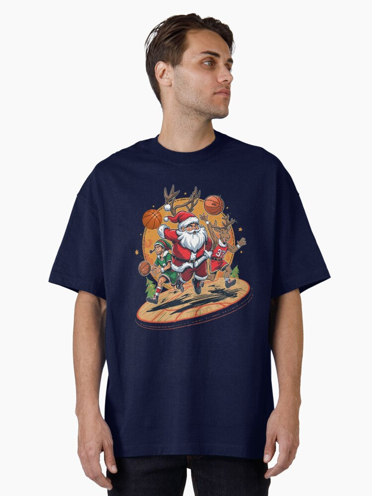 North Pole All Team Oversized T Shirt T Shirt High Search Demand Daily Wear