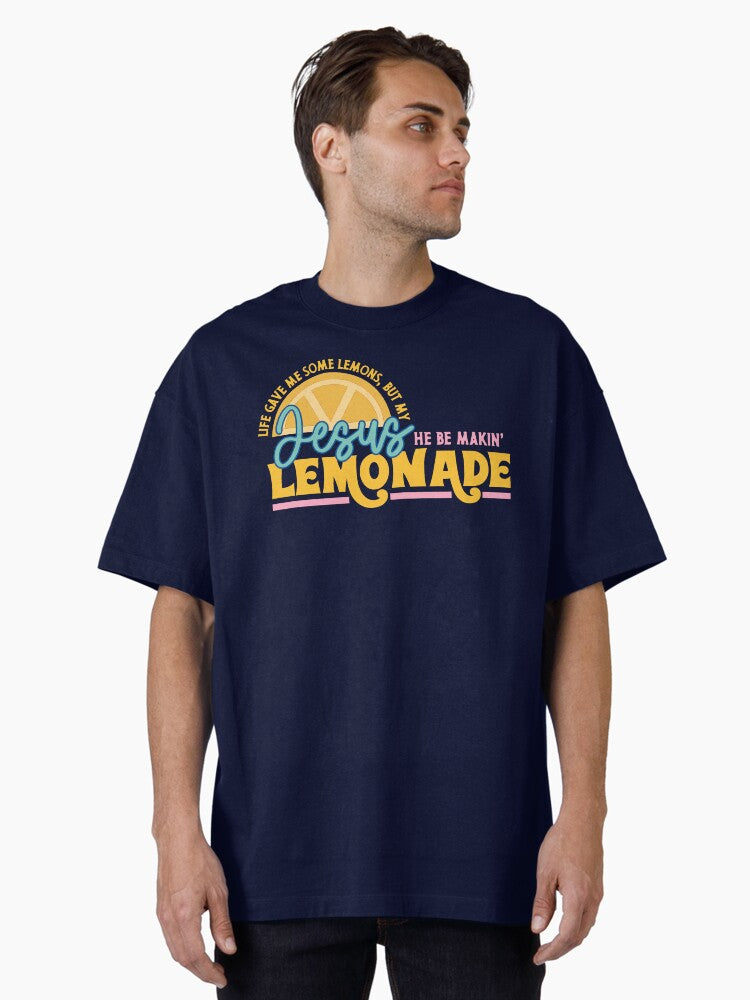 My Jesus Making Lemonade Tee Oversized T-Shirt