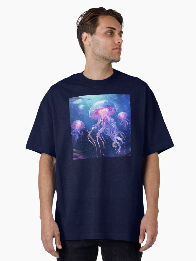 Animecore Jellyfish Oversized T-Shirt