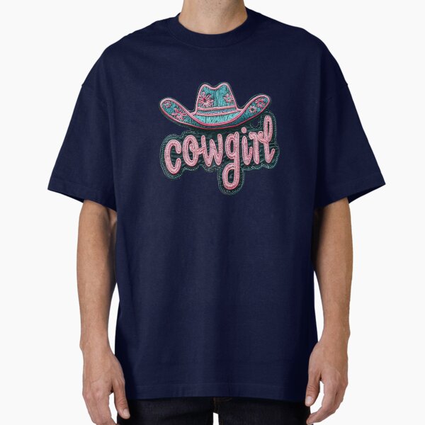 cowgirl patch Oversized T-Shirt for Sale by YuliaHulia