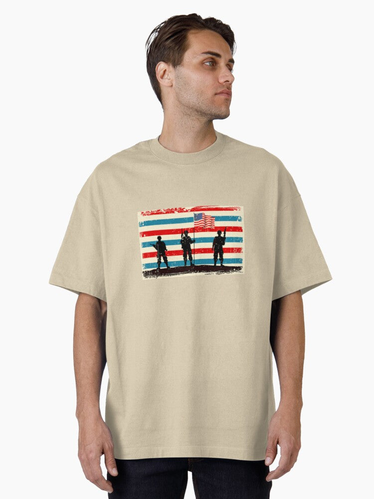 USA Flang Comfort Colors T-Shirts Tee Oversized T-Shirt
