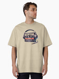Fresh Beats Cassette Tape Wearing Headphones Oversized T-shirt | Protective Phone Case | Stylish Cover