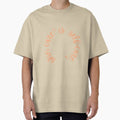 "Peach skin care is self-care" Oversized T-Shirt for Sale by aprinlydesign