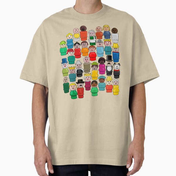 The People in Your Neighborhood Oversized T-Shirt for Sale by unhingedheather