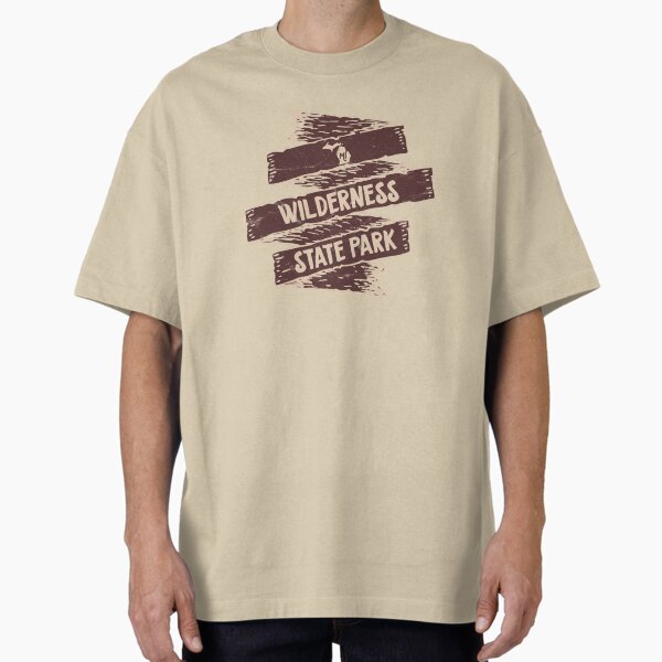 Wilderness State Park - Michigan State Park MI Wildlife Oversized T-Shirt for Sale by palmettodigital
