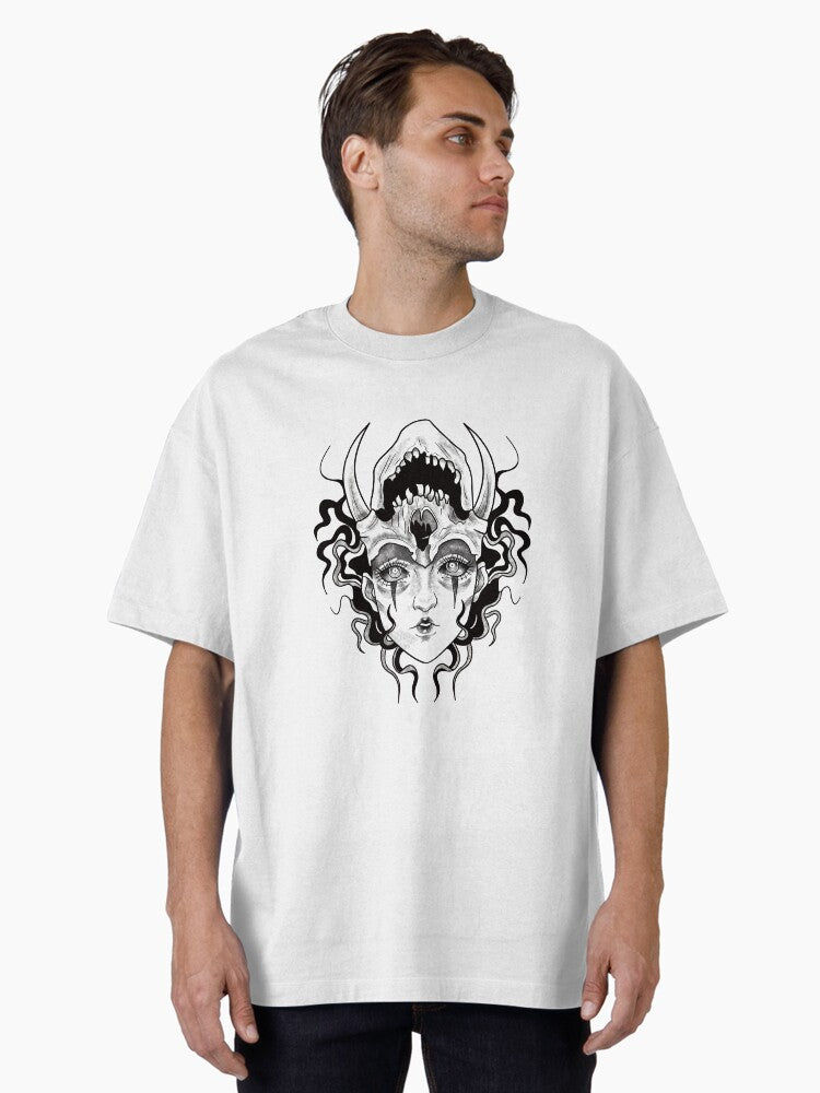 Double Face Oversized T-Shirt