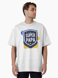 SUPER DAD Oversized T Shirt T Shirt | Premium Quality | Fan Favorite