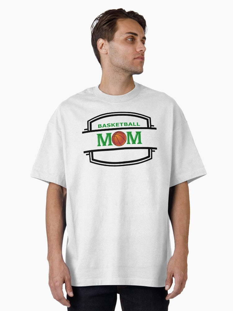 Proud Basketball Mom Oversized T Shirt T Shirt Viral TikTok Best Seller Look