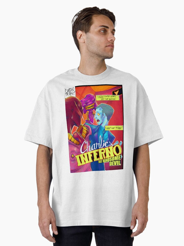 CHARLIE'S INFERNO Oversized T-Shirt | Graphic T-Shirt for Unisex