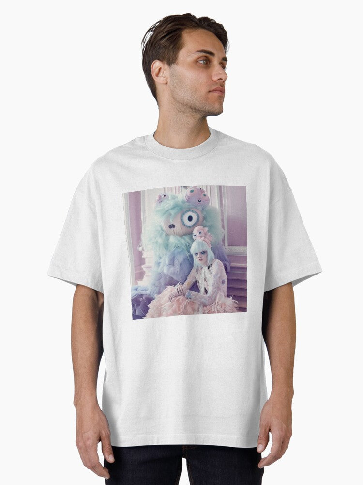 Surreal Comfort in Plush Fashion Oversized T-Shirt