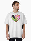 Wicked Movie Glinda and Elphaba Hands Oversized T-Shirt T-Shirt | Trending Design | Must-Have Style
