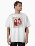 White Stripes Valentine Oversized T Shirt T Shirt Best Seller Look Top Rated