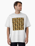 Angular Enchanted Minimalist Pattern Digital Painting Oversized T Shirt T Shirt Viral TikTok Gift Ready