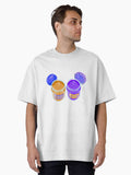 Crunchy Cat and Grape Jelly Pup Oversized T-Shirt
