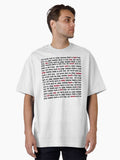 All Work And No Play Makes Jack A Dull Boy White Oversized T Shirt T Shirt Viral US Style Fan Favorite