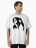 Jack and Meg White Oversized T Shirt T Shirt Trending 2025 Daily Comfort