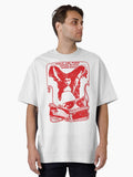 Theda Bara as the Vampire Woman Red Oversized T-Shirt T-Shirt | Best-Selling Artwork | Trending Now