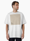 TOP 100 COLORS — 2026 ✦ EXPANDED LIVING - ✨ Quiet Sand ✨ (#D7C9B5) Oversized T-Shirt