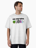 Pick your Poison Oversized T Shirt T Shirt Premium Quality Top Rated