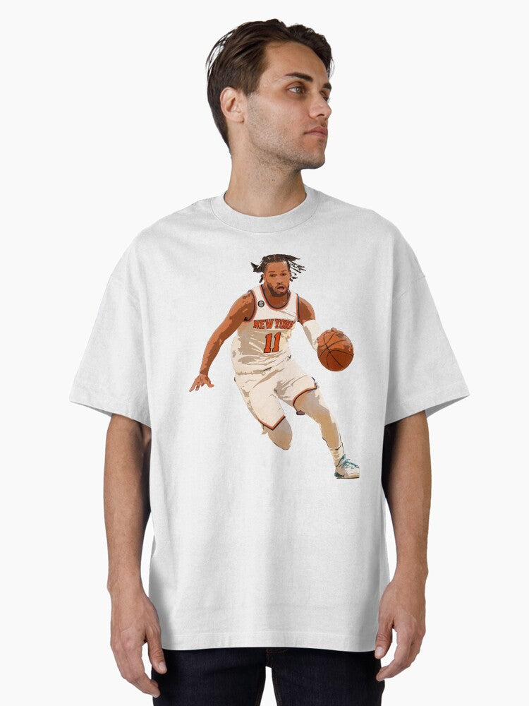 Jalen Brunson Oversized T Shirt T Shirt Premium Print Limited Drop Feel