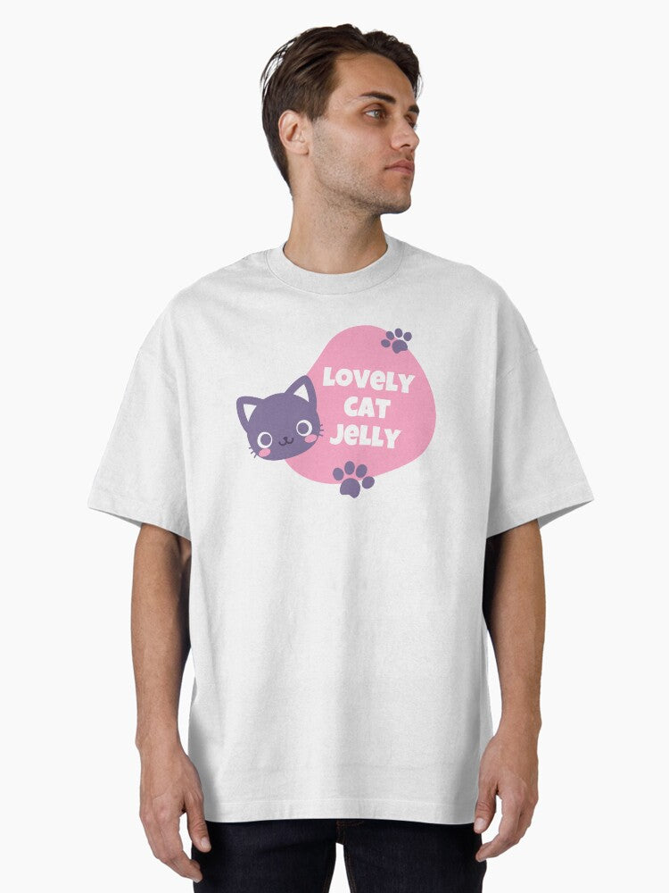 LOVELY CAT JELLY Oversized T-Shirt