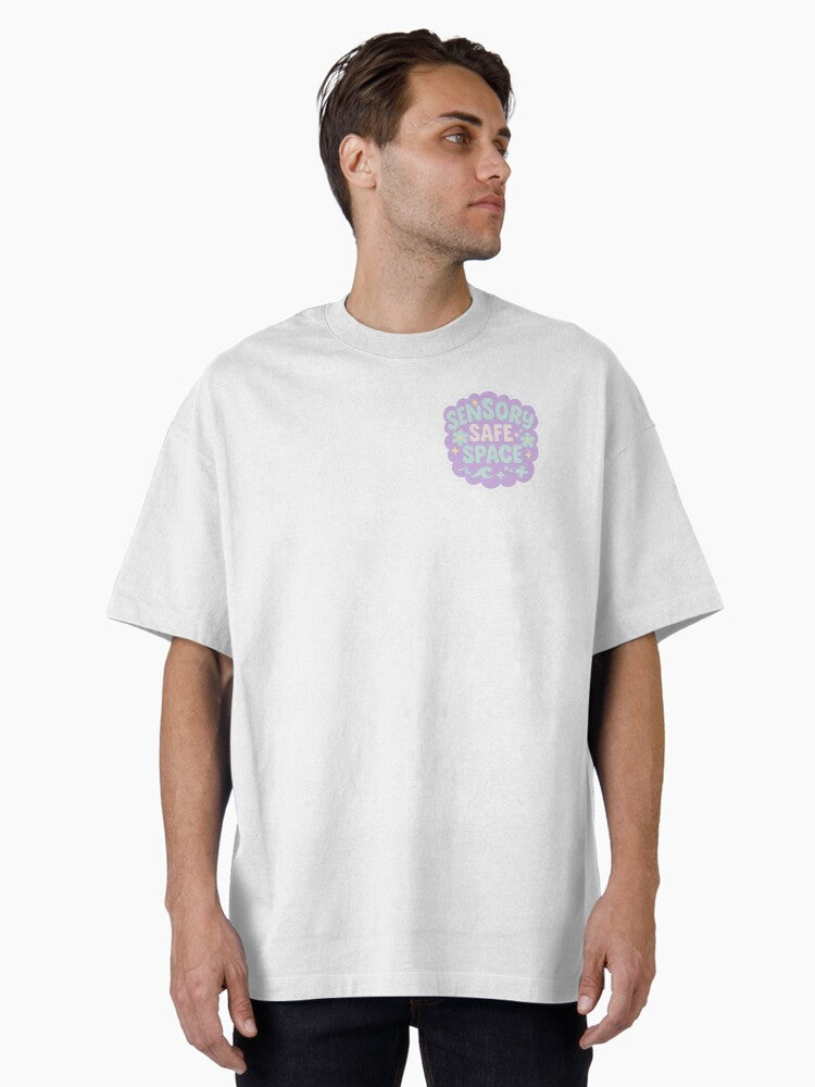 Sensory Safe Space Design Oversized T-Shirt