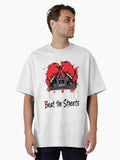 Boxing Gloves Graphic Design Oversized T-shirt | Trendy Graphic Tee | Casual Unisex T-shirt