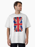 Vintage Union Jack Flag Oversized T Shirt T Shirt Best Seller Look Top Rated
