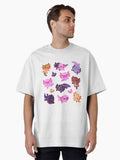Happy axolotl Oversized T-Shirt | Graphic T-Shirt for Unisex